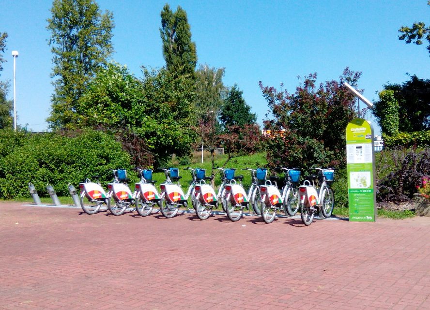 Trwają przygotowania do sezonu rowerowego w Katowicach ? będzie aż 75 stacji rowerów miejskich.