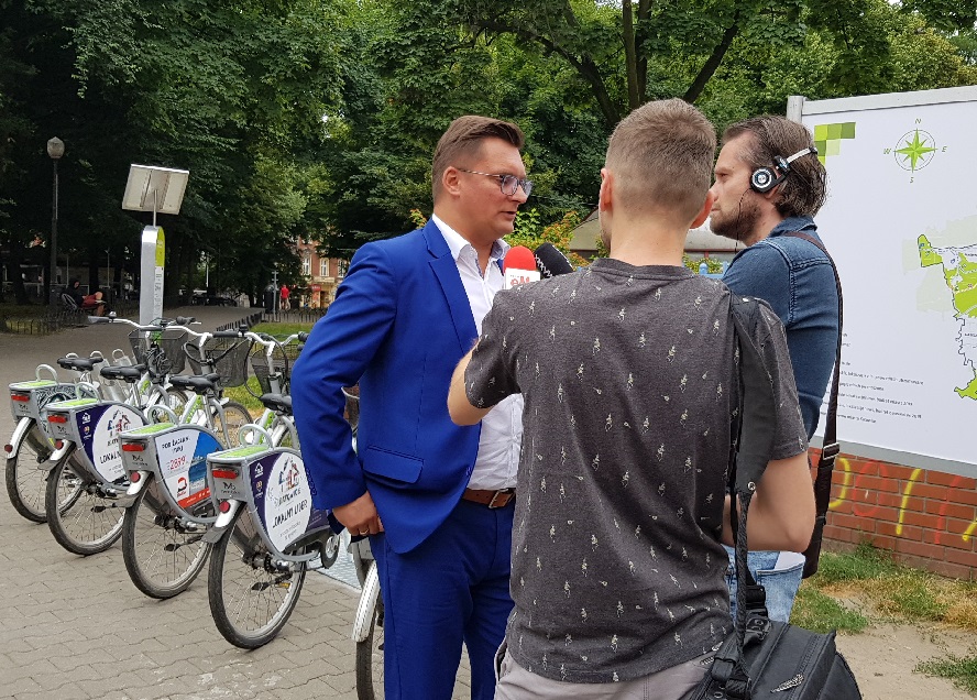Imponująca liczba tras rowerowych w Katowicach.