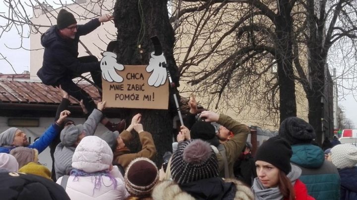 W Katowicach odbył się protest przeciwko planowanej zagładzie stuletnich kasztanowców. Teraz czas na ciąg dalszy. Podpisujcie petycję!
