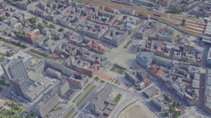 Katowice w 3D. Niesamowite zdjęcia i niezwykła mapa stolicy woj. śląskiego.