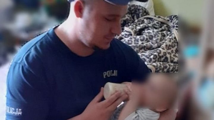 W jednym z mieszkań w sosnowieckiej Porąbce niemowlę płakało tak głośno, że wezwano policję.