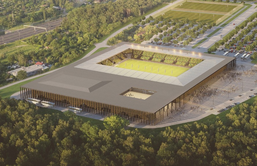Jutro wbita zostanie pierwsza – symboliczna – łopata na budowie nowego stadionu miejskiego w Katowicach.