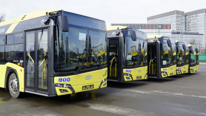 Nowe autobusy w PKM Katowice.