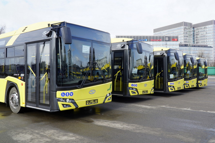Nowe autobusy w PKM Katowice.