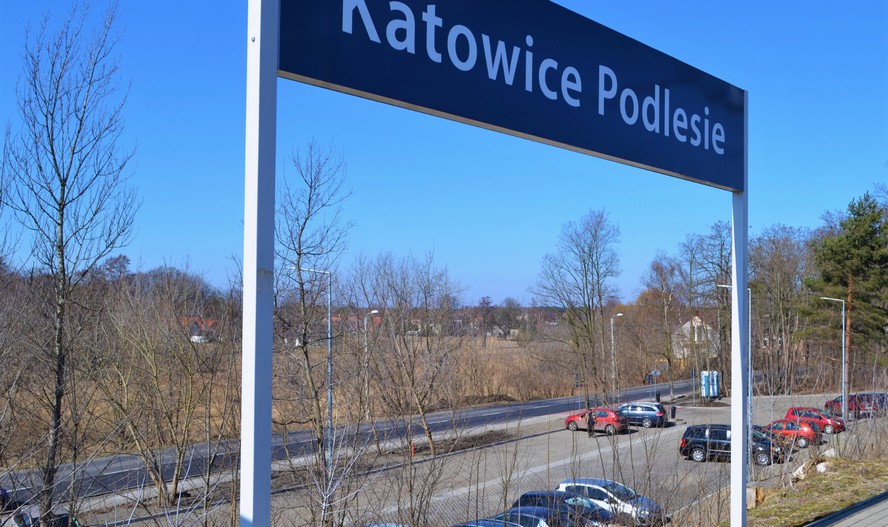 Parking przy stacji kolejowej Katowice-Podlesie gotowy!