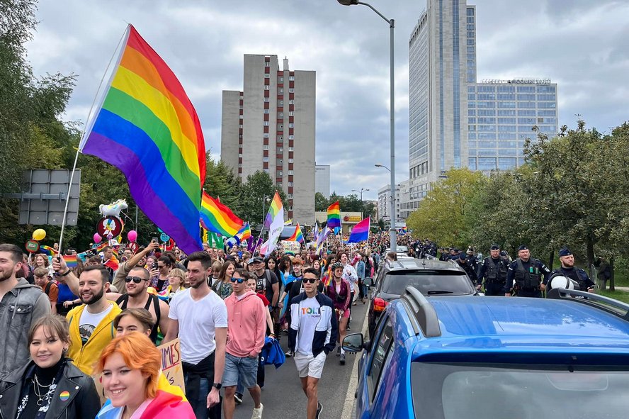 Po raz szósty ulicami Katowic przeszedł Marsz Równości.