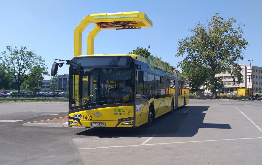 Coraz większy zasięg katowickich autobusów elektrycznych.