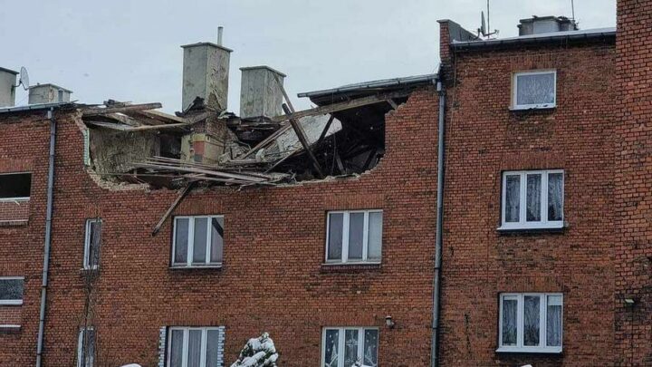 Potężny wybuch gazu w bloku mieszkalnym w Katowicach.