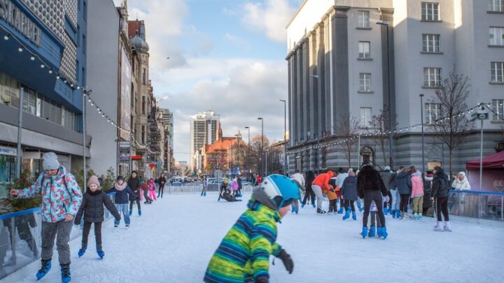 Zimowe atrakcje w Katowicach.